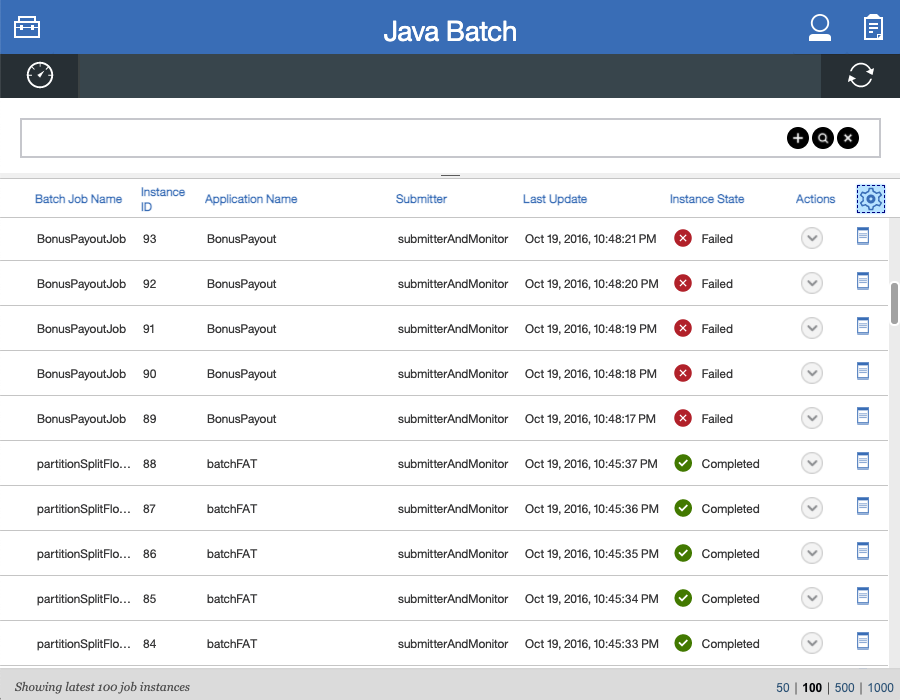 Java Batch tool