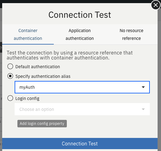 Container authentication