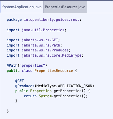 Java class sample