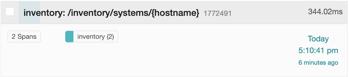 Get traces for unknown hostname